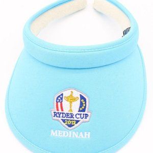 Ryder Cup 2012 United States vs. Europe Medinah PGA Women's Blue Visor Hat